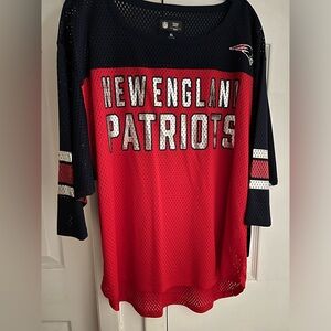 Women’s NFL New England Patriots mesh jersey
